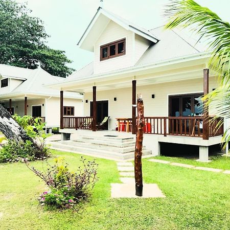 Digwa Beach Chalet Isola di Isola di La Digue Esterno foto