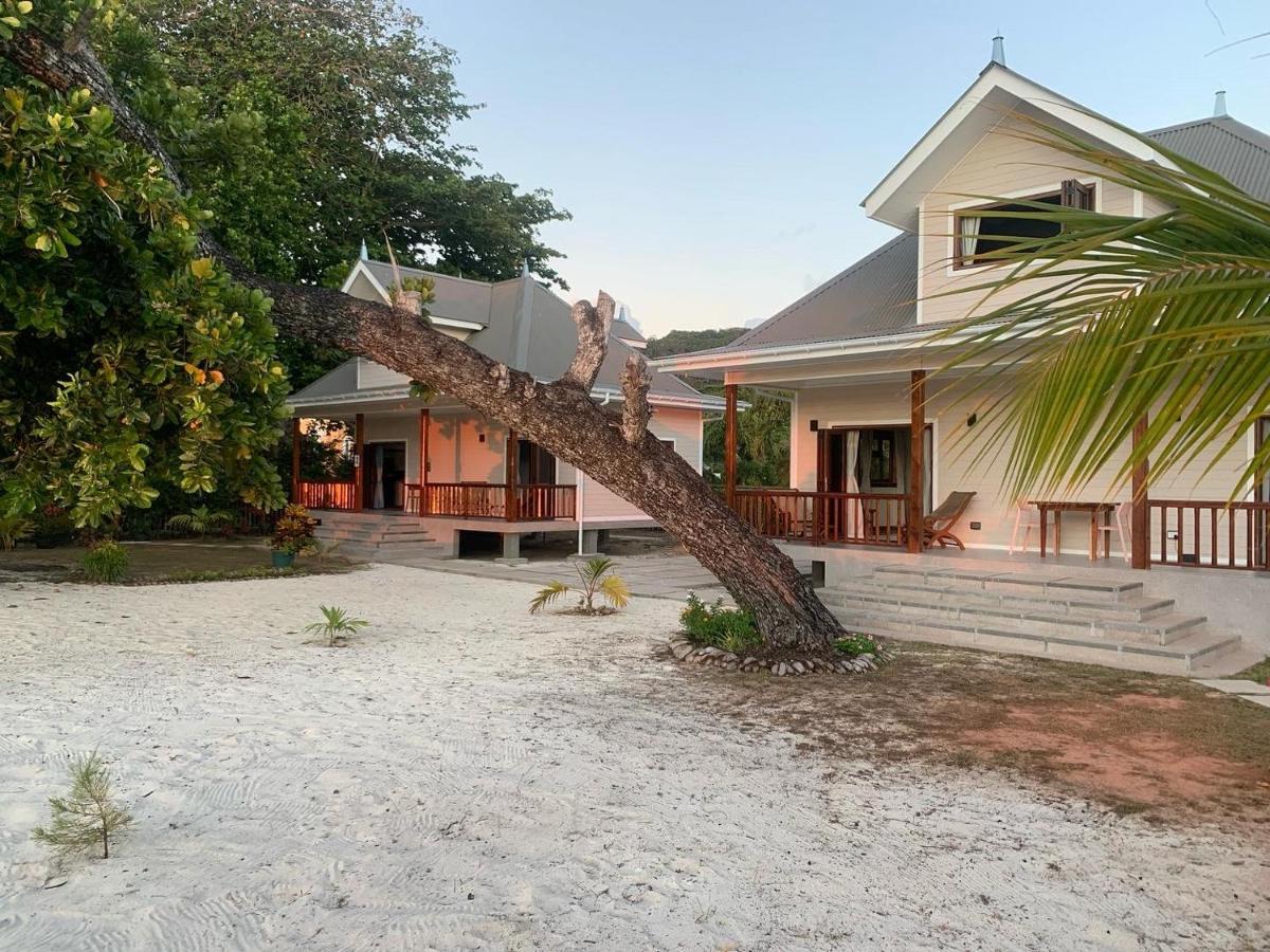 Digwa Beach Chalet Isola di Isola di La Digue Esterno foto