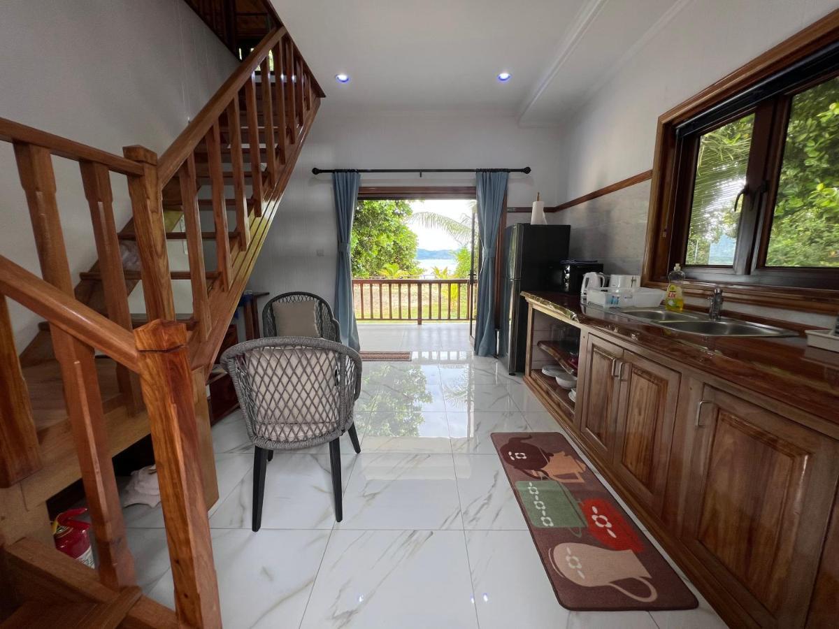 Digwa Beach Chalet Isola di Isola di La Digue Esterno foto