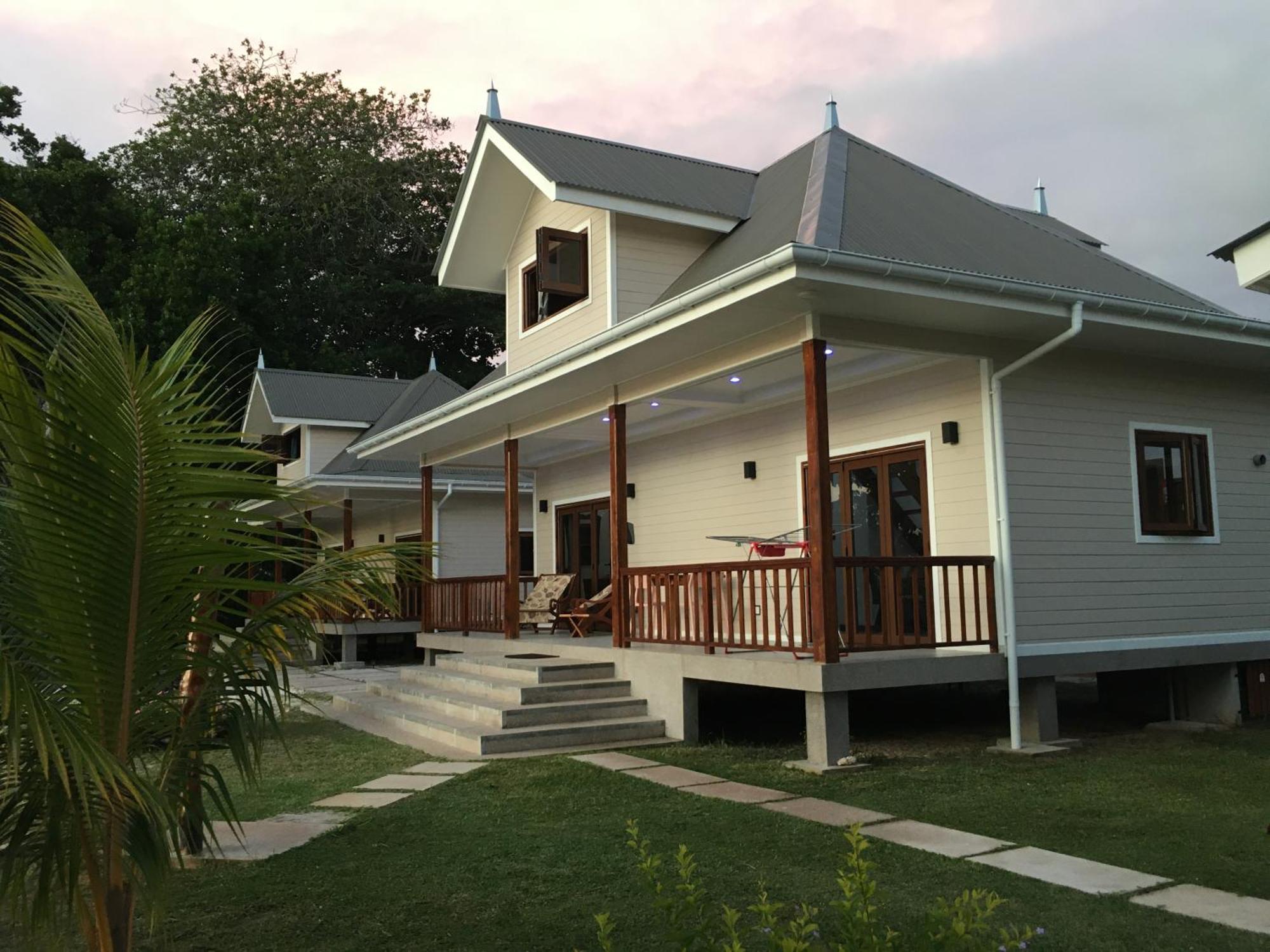 Digwa Beach Chalet Isola di Isola di La Digue Esterno foto