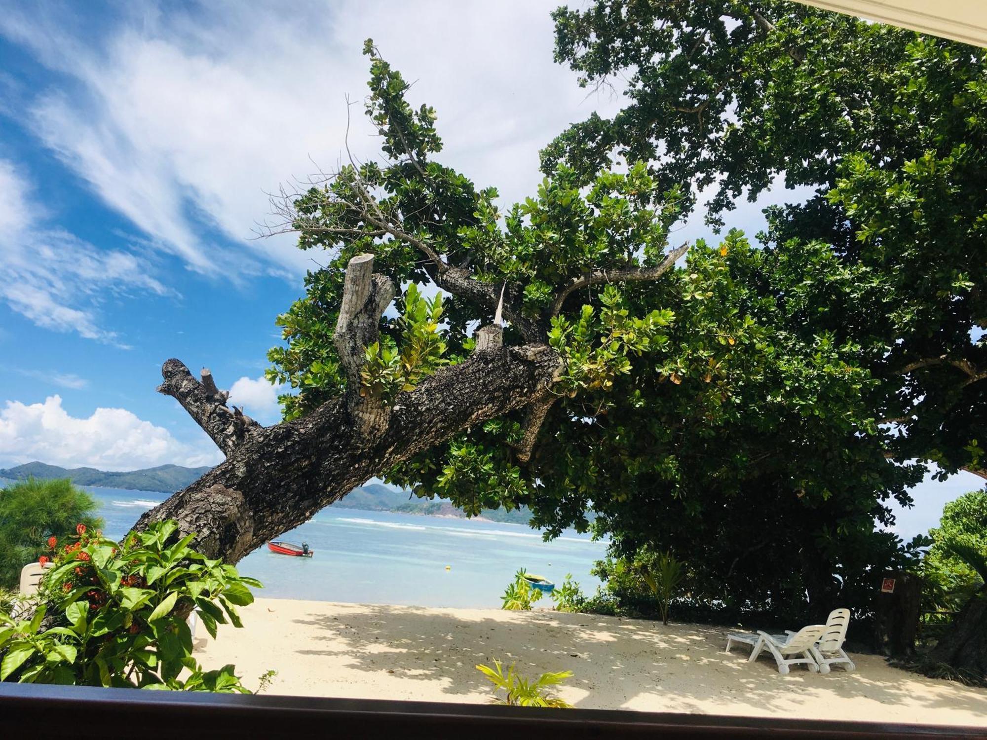 Digwa Beach Chalet Isola di Isola di La Digue Esterno foto