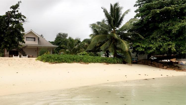Digwa Beach Chalet Isola di Isola di La Digue Esterno foto