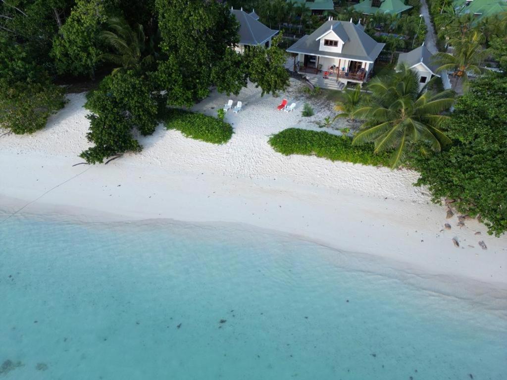 Digwa Beach Chalet Isola di Isola di La Digue Esterno foto